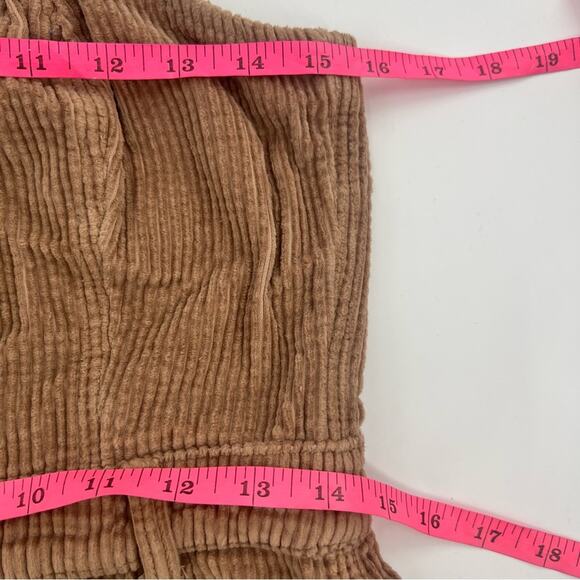 NWT Aerie Women's Corduroy Kick Flare Overalls Size S - Picture 5 of 8